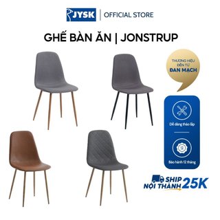 Ghế bàn ăn | JYSK Jonstrup | nhiều màu chân kim loại | 45x87x53cm