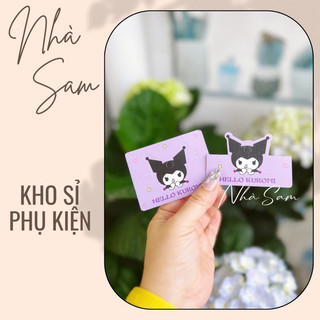 50 thẻ giấy kurumi treo cột tóc kẹp tóc phụ kiện