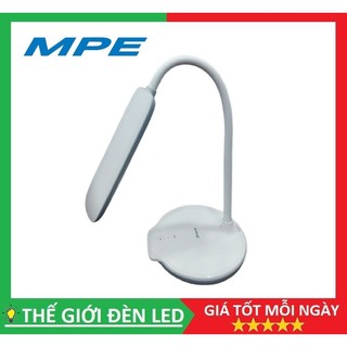 Đèn bàn LED cảm ứng MPE TL 2 cao cấp có 3 chế độ ánh sáng trắng vàng
