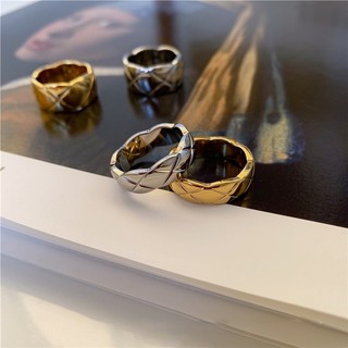 Nhẫn cặp đôi LAMY Coco Crush Ring Silver Ring 8275