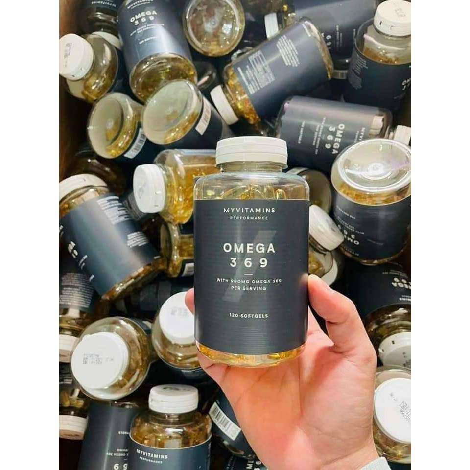 Viên Uống Omega 369 Myvitamins Beauty Pháp 120 Viên