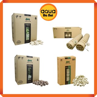 Vật liệu lọc cao cấp Mountain Tree| Mini Ring, Nitro Ring, Maifan Ring, Sứ Củ Sen V2 cho hồ cá thủy sinh (Túi 1 Lít)