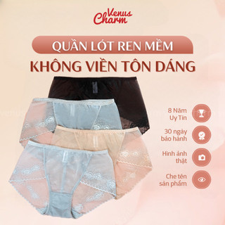 Quần lót ren nữ cao cấp mềm mại trong suốt sexy Venus Charm 03957