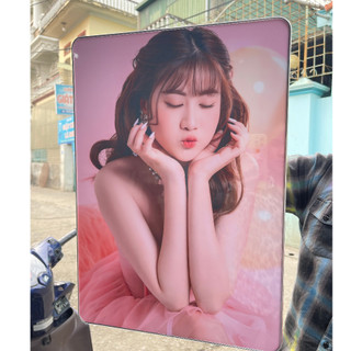 Khung ảnh tráng gương 35x50cm siêu bóng- tặng kèm móc treo