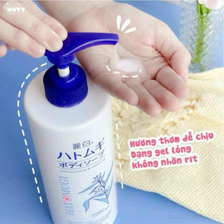 sữa tắm hatomugi ý dĩ nhật