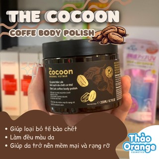 Tẩy tế bào chết cocoon cafe