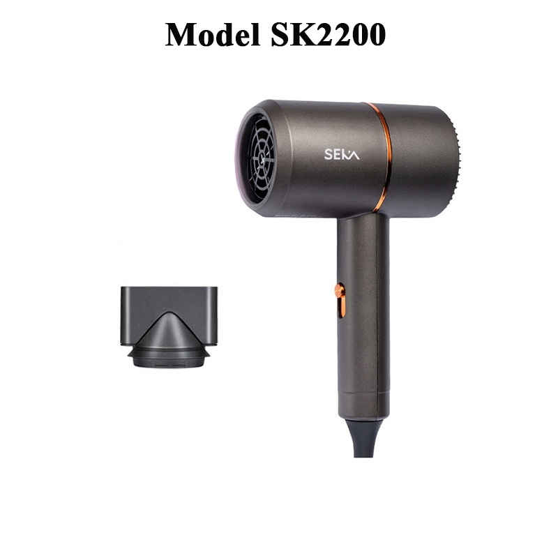 Máy Sấy Tóc Gấp Gọn SEKA SK2008 và SK2200 Sấy 2 Chiều Nóng Lạnh, 3 Chế Độ Sấy, Tạo Kiểu Tóc BH 1 năm