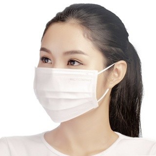 Hộp 50 cái khẩu trang y tế cho người lớn, khẩu trang y tế