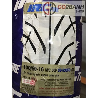 Vỏ Irc 100-120/80/16 vỏ trước/sau SH 125/150 không ruột