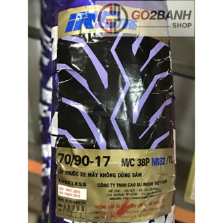 Vỏ Irc 70-80/90/17, 100/70/17 vỏ trước/sau Exciter135, Raider, Sirius, Future125 không ruột