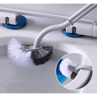 Bàn Chải Cọ Toilet Cán Dài 40cm Cho Nhà Vệ Sinh Sáng Bóng