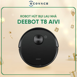 Robot hút bụi lau nhà Ecovacs Deebot T8 Aivi- Công nghệ điều hướng LDS_Hàng chính hãng_BH 12 tháng