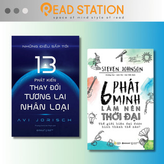 Sách: 13 phát kiến thay đổi tương lai nhân loại + 6 phát minh làm nên thời đại
