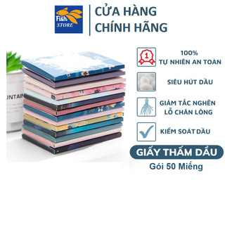 Giấy thấm dầu gói 50 tờ
