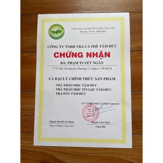 Trà Thảo Mộc Tâm Đức Túi Lọc mẫu mới 2025