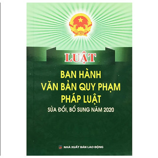 Sách - Luật ban hành văn bản quy phạm pháp luật
