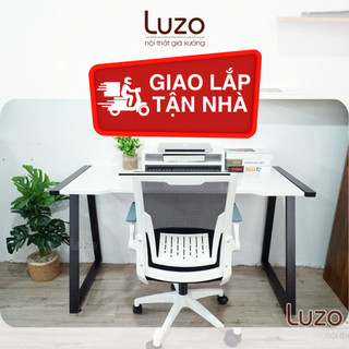 5 Mẫu Bàn Làm Việc Đẹp 2024 Bàn Máy Tính Gaming Lắp Đặt Tận Nhà chữ Z K  Luzo Home