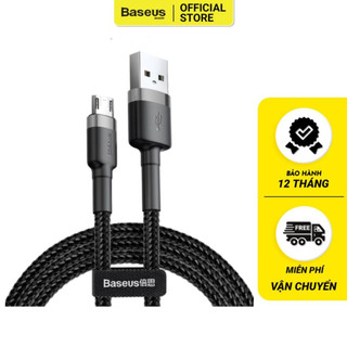 Cáp sạc nhanh truyền dữ liệu tốc độ cao cho Smartphone Android CAMKLF Baseus Cafule Micro USB 2.4A