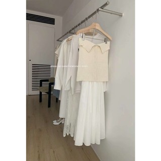 𝗟𝗔 𝗖𝗛𝗔𝗥𝗠𝗘́ | Len đan sọc bẻ cúc 600609 SEULOOLONG