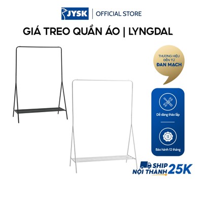 Giá treo quần áo | JYSK Lyngdal | thép | nhiều màu | R110xS55xC155cm