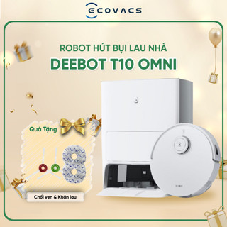 Robot hút bụi lau nhà Ecovacs Deebot T10 OMNI _ Hàng chính hãng _ Bản quốc tế