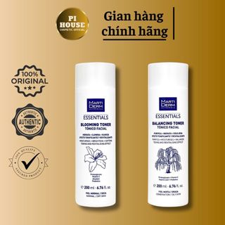 Nước cân bằng cho da martiderm essentials blooming toner - balancing toner