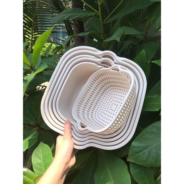 Bộ rổ 2 lớp vuông 3288+3289+3290 Việt Nhật