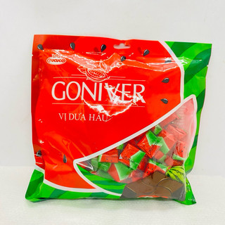 Kẹo Socola/ Chocolate Nhân Vị Dưa Hấu Phú Cường Gói 400g