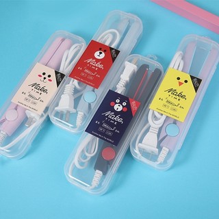 Máy uốn duỗi tóc mini 2 trong 1 HM-658 màu( ngẫu nhiên)