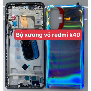 Redmi K40 /K40 Pro Full bộ xương vỏ +khay sim+kính camera+phím điện thoại xiaomi redmi k40 / k40 pro -ráp máy chuẩn