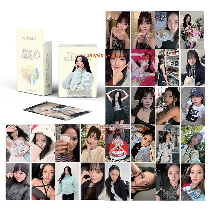 Tổng hợp mẫu bộ 55 Card Jisoo Blackpink Lomo Jisoo 2025 [phukienkpop]