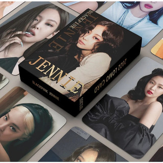 Trọn bộ 55 Card Jennie Black pink Lomo Jennie Solo