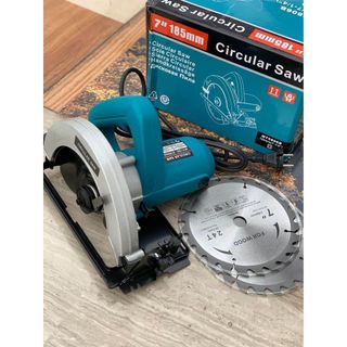 Máy cắt gỗ cầm tay lõi đồng cắt góc 45 độ tặng 2 lưỡi cắt 185mm