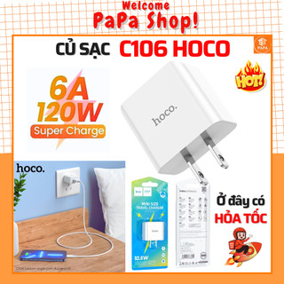 Củ sạc Hoco C106 cóc sạc full các dòng điện thoại
