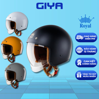 Mũ bảo hiểm 3/4 Royal M139 kính âm, nón bảo hiểm 3/4 royal có kính bảo hành 12 tháng
