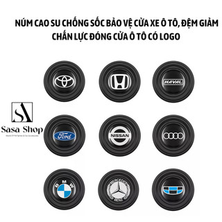 Nút Cao Su giảm chấn cửa ô tô có LOGO, Núm cao su chống sốc bảo vệ cửa xe ô tô, Đệm giảm chấn ô tô