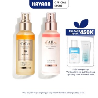 Serum dạng xịt khoáng d'Alba căng bóng da First Spray Serum 50ml - HVN