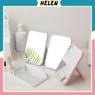 Gương soi để bàn gấp gọn mini Helen gương trang điểm nhiều màu dễ thương GS01