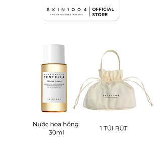 Skin1004 1 túi rút + 1 nước hoa hồng madagascar centella toning toner 30ml