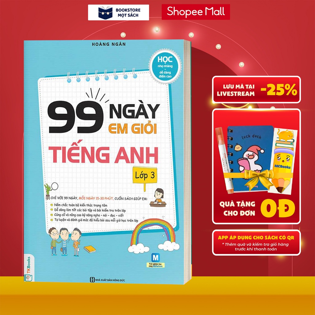 Sách - 99 ngày em giỏi tiếng Anh - lớp 3