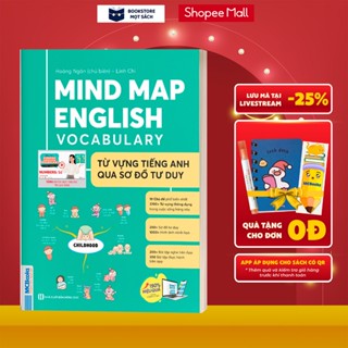 Sách - Mind Map English Vocabulary -Từ vựng tiếng Anh qua sơ đồ tư duy Mcbooks