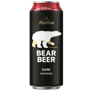 Bia gấu bear beer dark 7.7% strong imported - lon 500ml