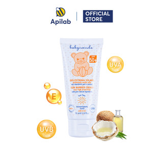 Kem chống nắng cho bé Babycoccole an toàn cho trẻ sơ sinh & em bé SPF 50+ 30ml/75ml