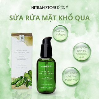 Sữa Rửa Mặt Khổ Qua Soherbs Dành Cho Da Mụn Làm Sạch Da Giảm Mụn Hiệu Quả Skincare Nitran Store