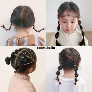 Chun Cột Tóc Thái Siêu Dai Nhiều Màu Pastel