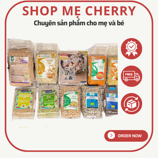 Hạt hữu cơ các loại cho bé nấu cháo làm sữa hạt