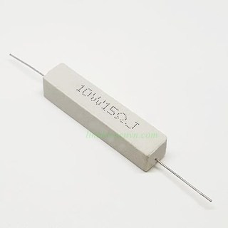 Điện trở sứ 15r 10w nằm