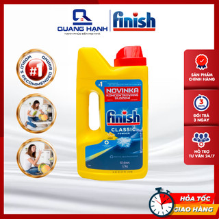 Bột rửa bát Finish Classic Lemon 1.2kg hương chanh