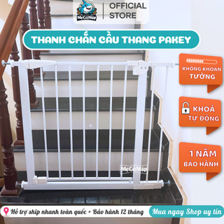 Thanh Chắn Cửa, Thanh Chắn Cầu Thang Pakey loại to dày nặng, thanh chặn cửa cao 79cm bảo vệ bé an toàn
