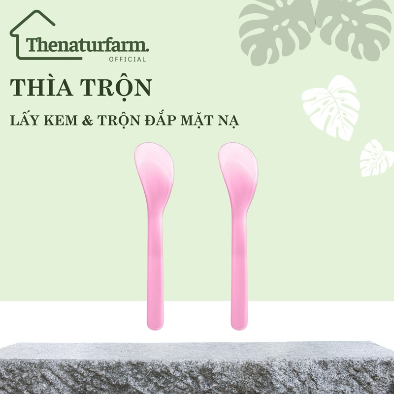 Thìa trộn mặt nạ Naturfarm [ Dụng cụ chăm sóc da ]